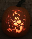 Cap'n Crunch pumpkin