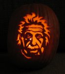 Einstein pumpkin